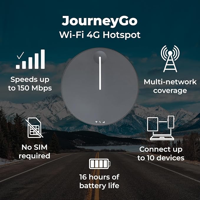 New TravlFi JourneyGo LTE RV WiFi Hotspot | RV Internet - Image 4
