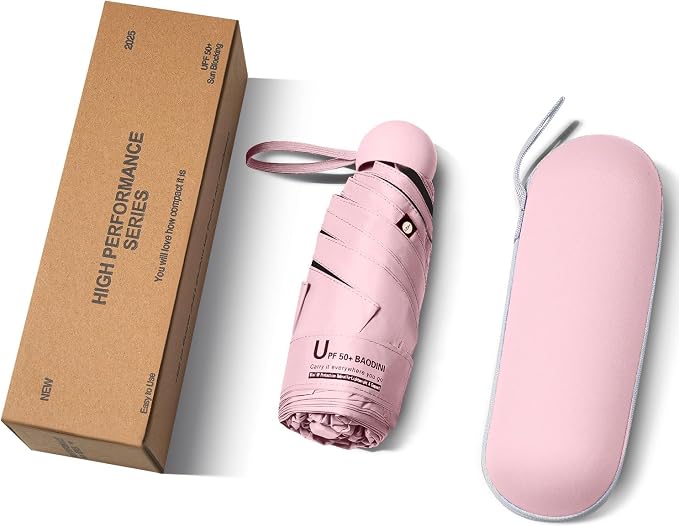 BAODINI Travel Mini Umbrella for Purse - Image 8