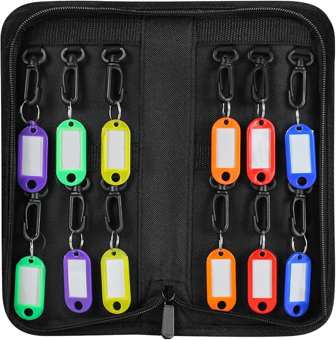 Sdstone Portable Zippered Key Organizer, Fireproof Key Case by Sdstone