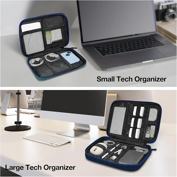MATEIN Electronics Organizer Travel Case 2 Pack, Water Resistant Backpack - Image 7