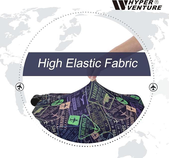 HYPER VENTURE Washable Luggage Cover - Image 4