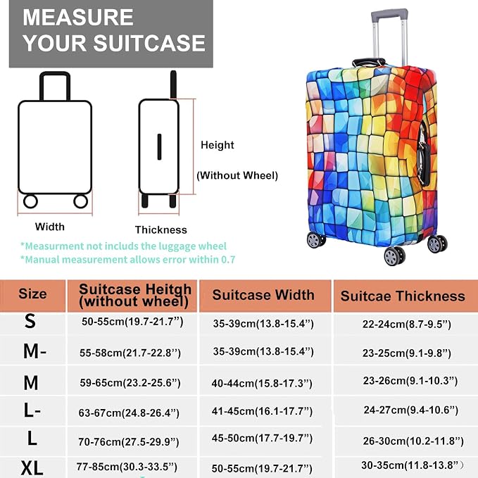 MosaiRudo Travel Luggage Covers - Image 4