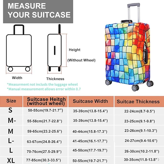 MosaiRudo Travel Luggage Covers - Image 4