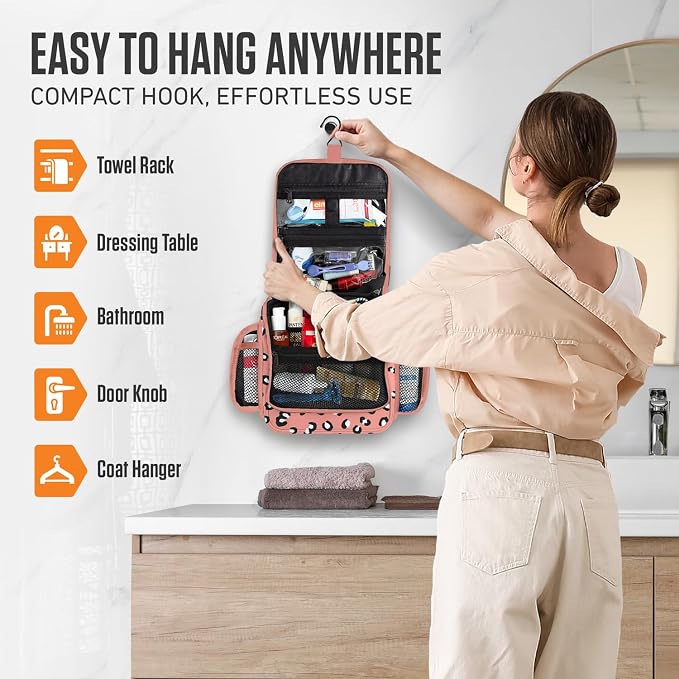 VENTURE 4TH Hanging Travel Toiletry Bag - Image 7