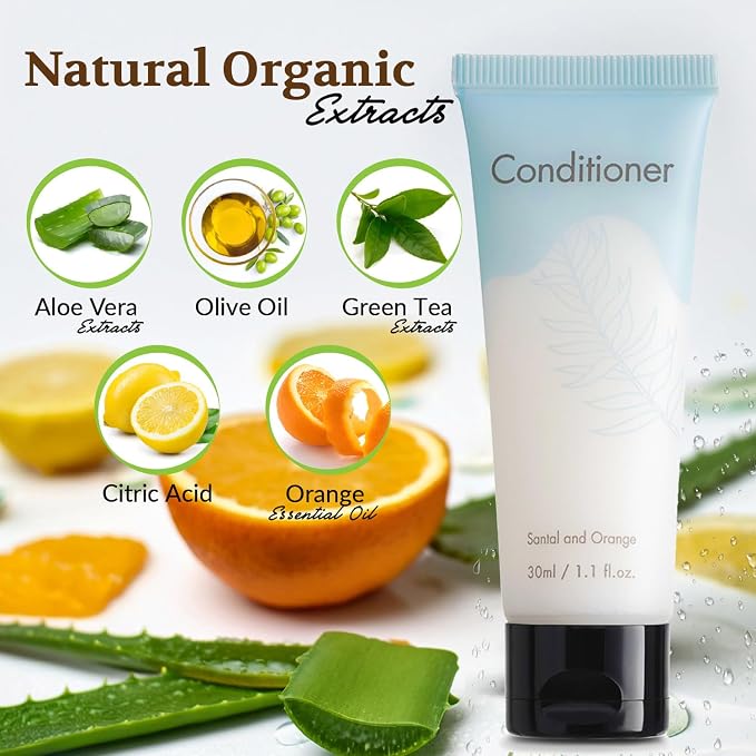 Double Sealed Hotel Conditioner Bulk 100 Pack Individually Wrapped Travel Size - Image 2