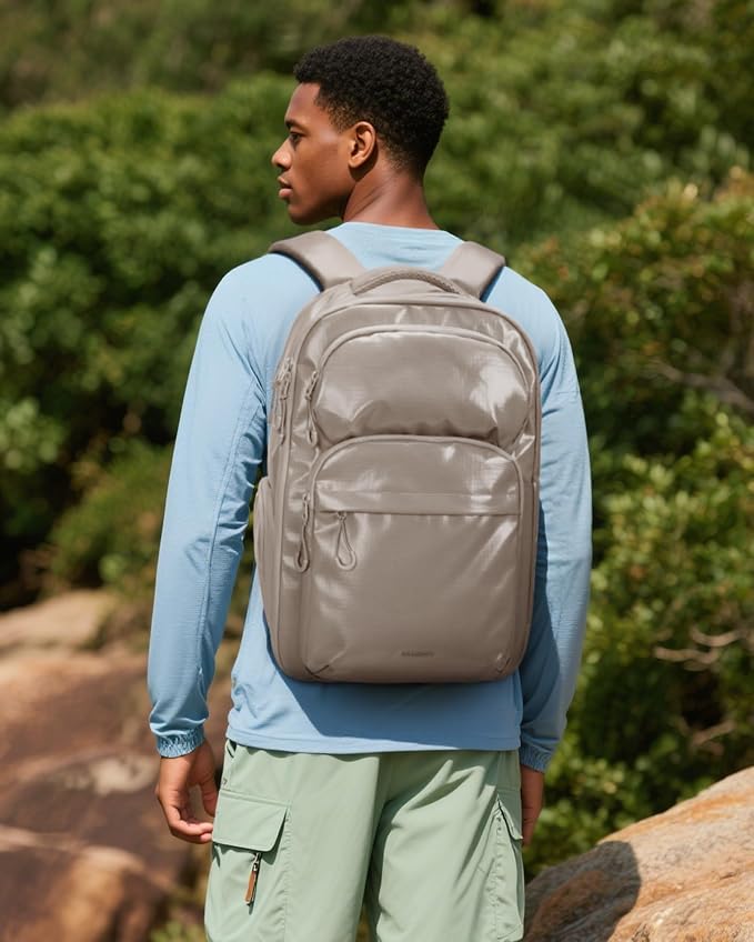 BAGSMART 30L Travel Backpack, 15.6 Inch Carry On Backpack Flight Approved - Image 9