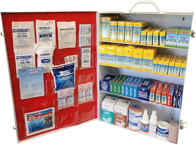 Rapid Care First Aid 864-09-1F 4 Shelf ANSI/OSHA Compliant All Purpose First by GREIGHTBRANDPRODUCTS