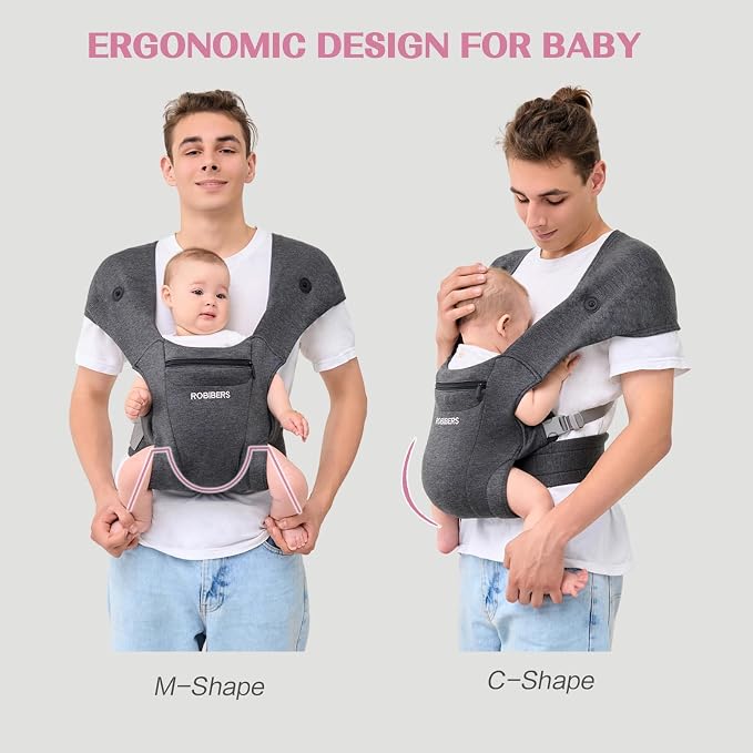 Newly Upgraded Baby Carrier Newborn to Toddler - Image 7