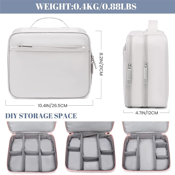 mygreen Electronic Bag Travel Cable Accessories Bag Waterproof Triple Layer - Image 3