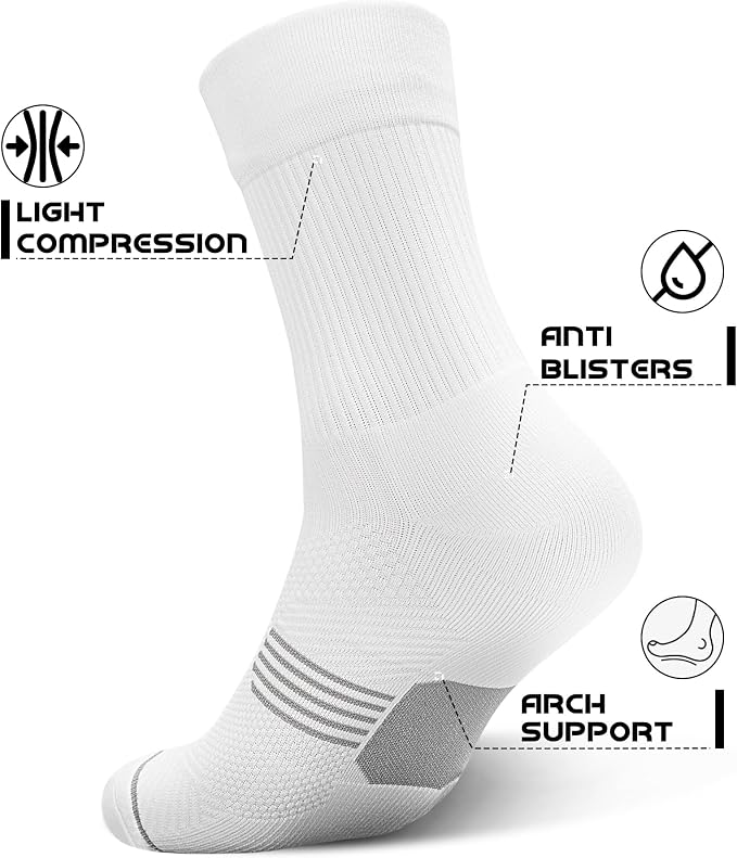 PAPLUS 3 Pairs Running Compression Socks - Image 3