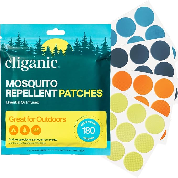 Cliganic Mosquito Repellent Stickers by Cliganic