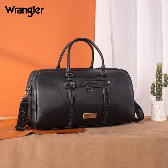Wrangler Travel Duffel Bag Large Weekender Bag - Image 6