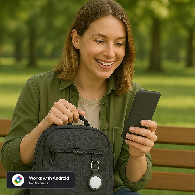 air Tags-4 Pack Android, Android Compatible Air Tracker Tag - Image 2