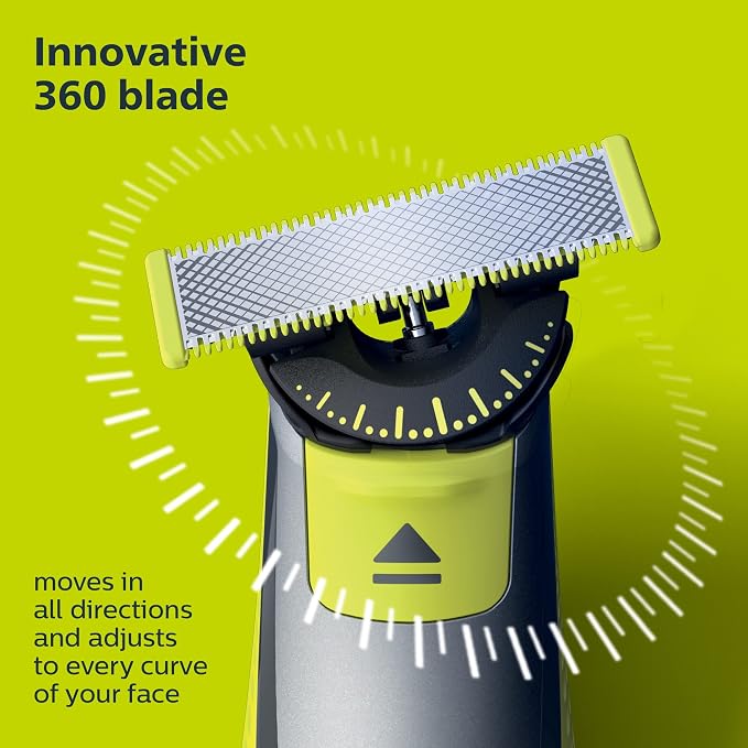 Bundle of Philips Norelco OneBlade 360 Face & Body Hybrid Electric Trimmer and - Image 2