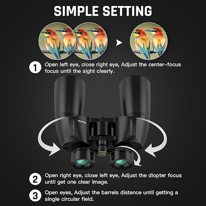10x50 Binoculars for Adults - Image 4