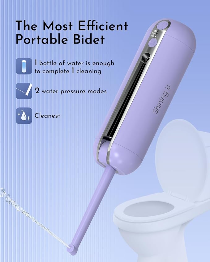 Portable Bidet for Travel, Rechargeable Electric Travel Sprayer - Image 2