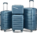4-Piece Expandable Hardshell Luggage Set by Unknown