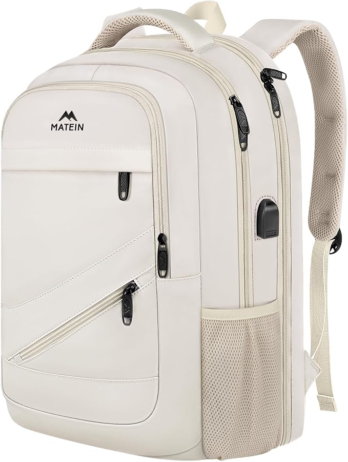 MATEIN 17 Inch Laptop Bookbag for Women, College School Backpack Large Capacity by MATEIN