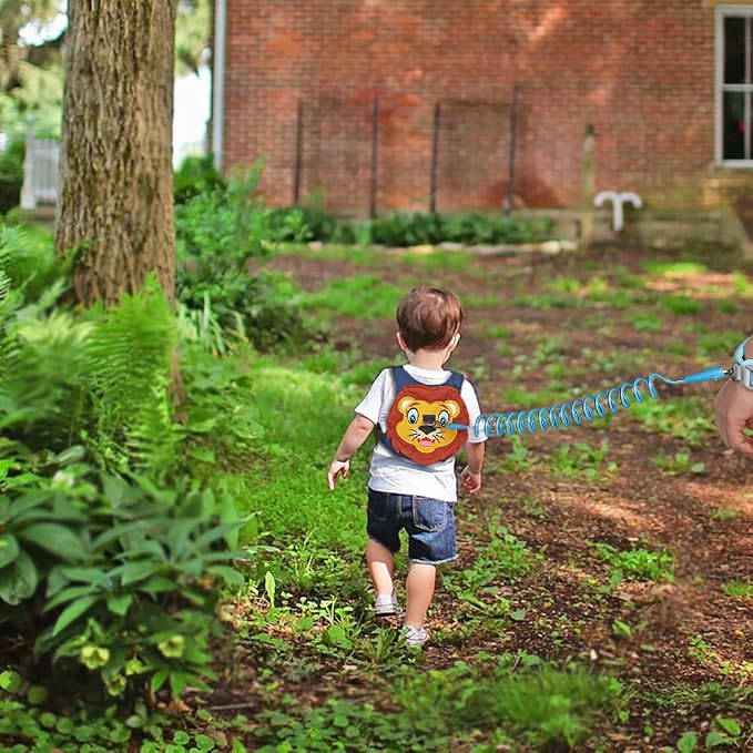 Toddlers Leash + Anti Lost Wrist Link Child Kids Safety Harness Kids Walking - Image 2