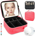 Travel Makeup Bag for Makeup Artists Large Makeup Case, by MORMIDTravelMakeupBag