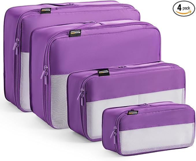 4 Set Compression Packing Cubes by SOARSAIL