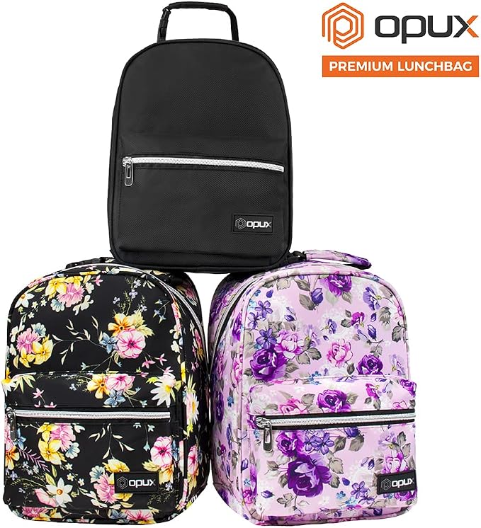 opux Lunch Box for Girls Boys Kids, Insulated Leakproof Lunch Bag, Reusable - Image 9