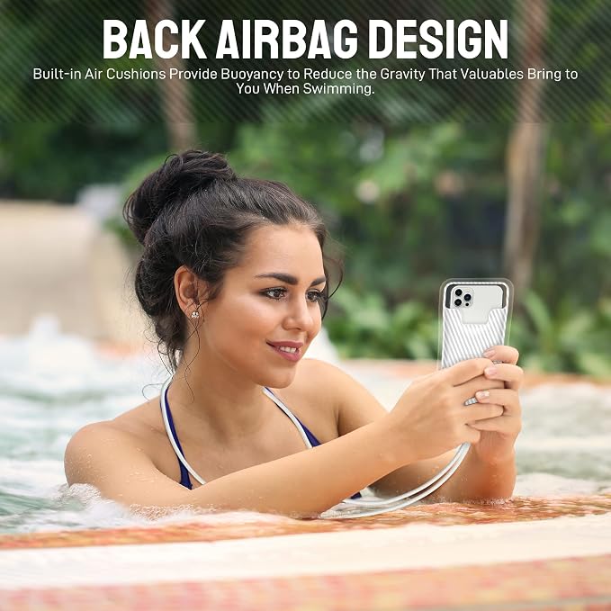 Waterproof Phone Pouch Universal IPX8 Cellphone Case Dry Bag - Image 6