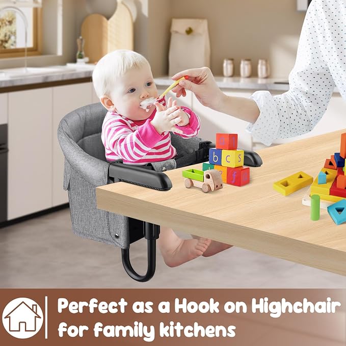 Baby Bliss Portable Hook-On Baby High Chair - Image 6