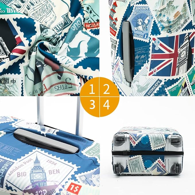 Travelkin Luggage Covers For Suitcase Tsa Approved, Suitcase Cover Protector - Image 9