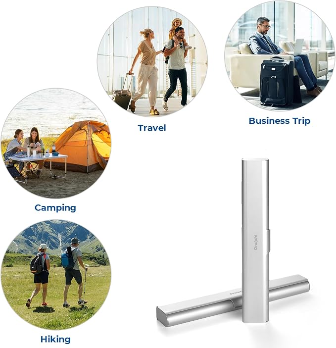 Aluminum Toothbrush Travel Case, Portable Travel Toothbrush Holder, Durable - Image 8