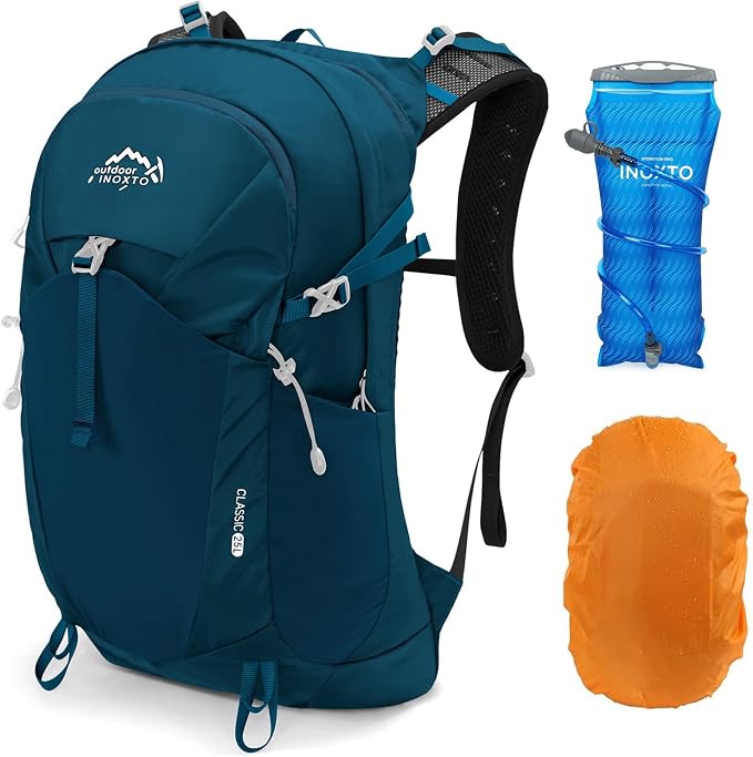 Hiking Hydration Backpack with 3l Water Bladder by IX+INOXTO