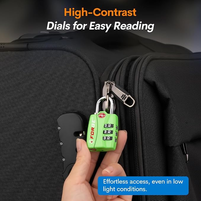 Forge TSA Luggage Combination Lock - Image 5