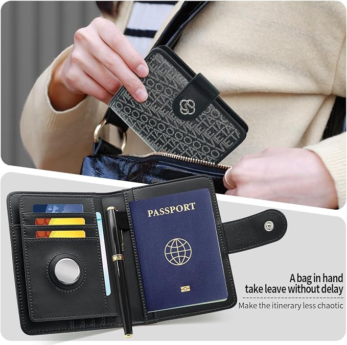 Passport Holder Wallet Bag - Image 8
