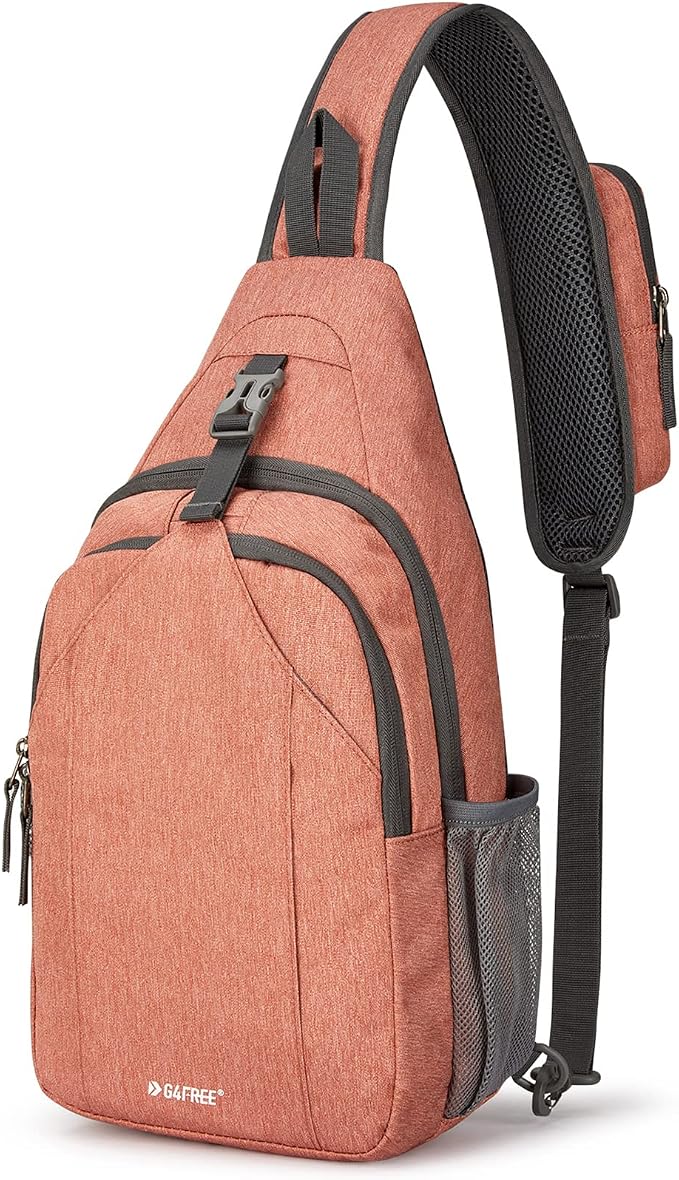 G4Free Sling Bag RFID Blocking Sling Backpack Crossbody Chest Bag Daypack by G4Free