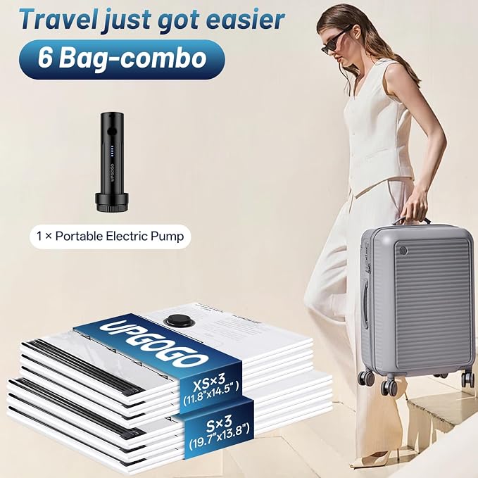 Travel Vacuum Bags for Luggage - Image 2