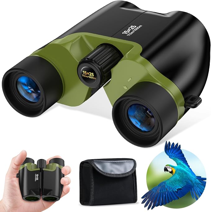 High Powered 15x25 Compact Binoculars by Unknown