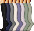 ACTINPUT 8 Pairs Compression Socks by ACTINPUT