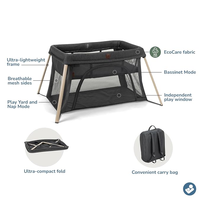 Maxi-Cosi Calao Travel Playard, Infant Bassinet, Toddler Playpen, Lightweight - Image 8