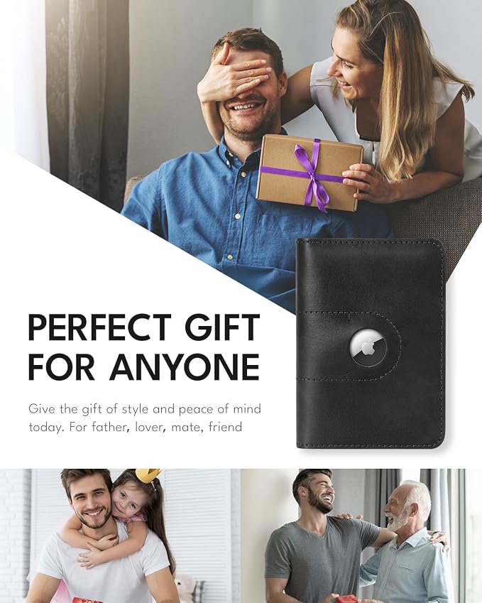 ALLIVE Passport Holder for Travel, Genuine Leather Passport Holder - Image 6