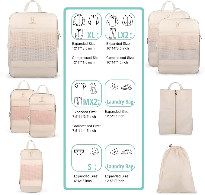 Expandable Compression Packing Cubes - Image 6