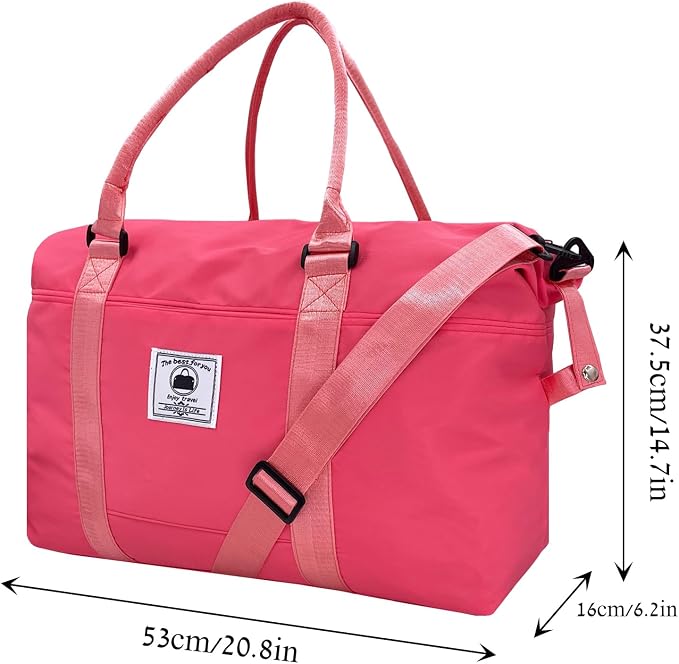 Travel Duffle Bag, Waterproof Sport Tote Gym Bag - Image 2