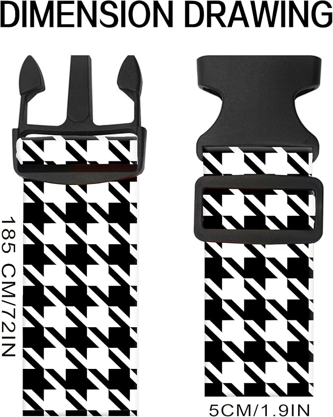 Luggage Straps for Suitcases, Adjustable Travel Belt, Durable Wide Luggage Strap - Image 2