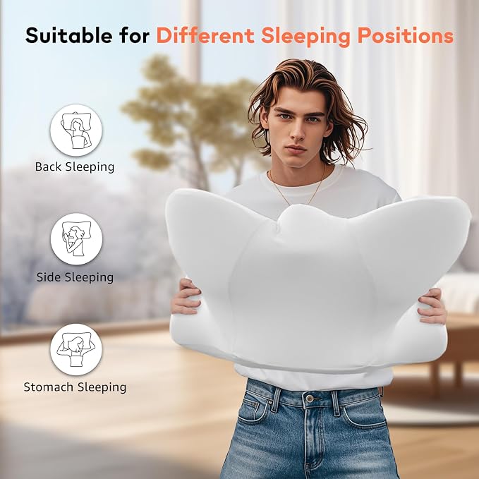 Dual-Height Cervical Neck Pillow - Image 7