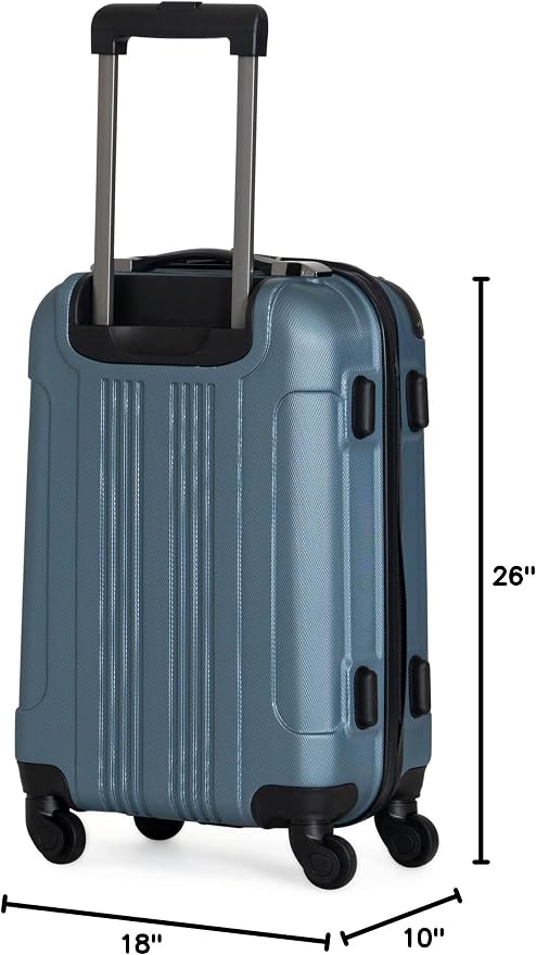Kenneth Cole REACTION Out of Bounds Lightweight Hardshell 4-Wheel Spinner - Image 17