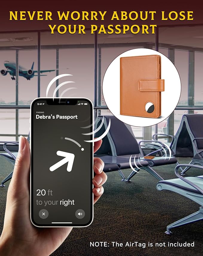 Passport Holder Wallet Cover Case - Image 2
