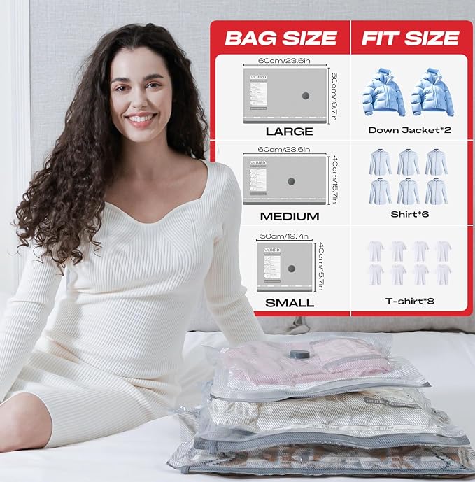 Travel Vacuum Storage Bags - Image 5