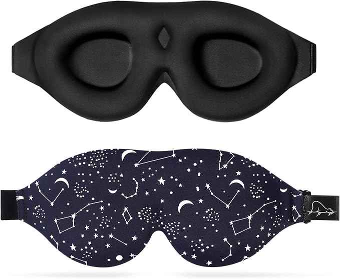ALASKA BEAR Sleep Mask Women Men by ALASKABEAR