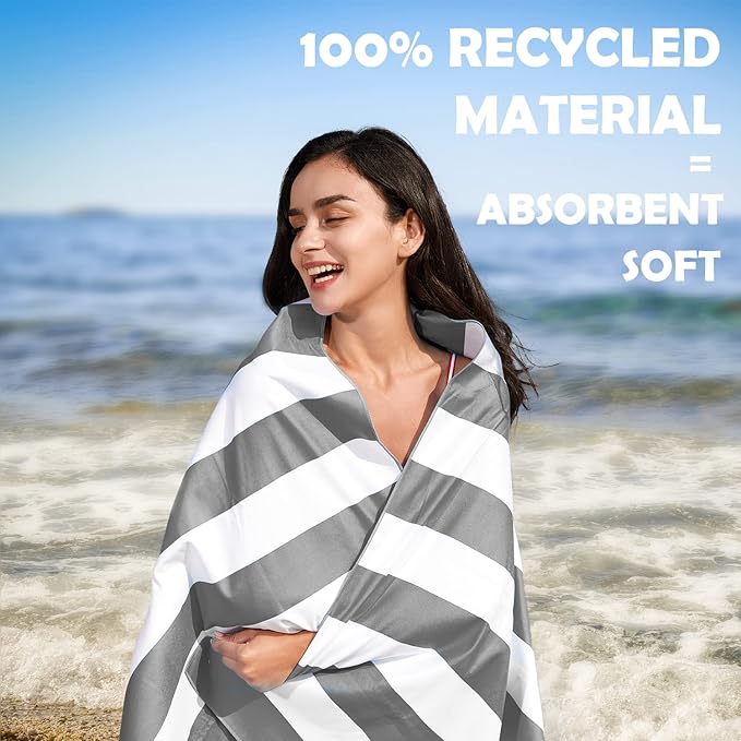 Your Choice Microfiber Quick Dry Sand-Free Beach Towel - Image 4