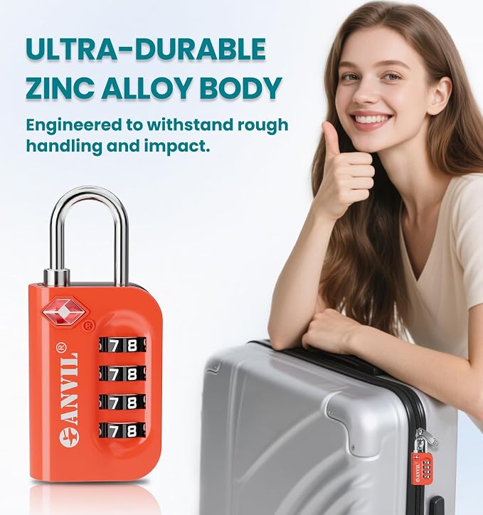 ANVIL TSA Approved Luggage Lock - Image 6