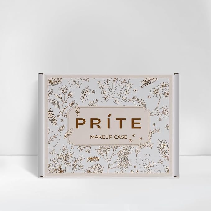 Prite Clear Makeup Bag Cosmetic Organizer Case Waterproof Travel Toiletry Bag - Image 8